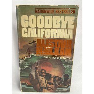 Goodbye California Mystery Vintage Paperback Book Alistair MacLean from Fawcett